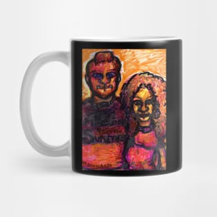 Gothic Diana Ross and Rufus Mug